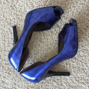 Purple Jessica Simpson heels